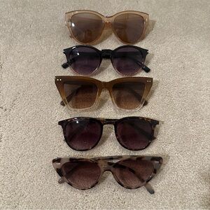 Bundle of 5 Sunglasses